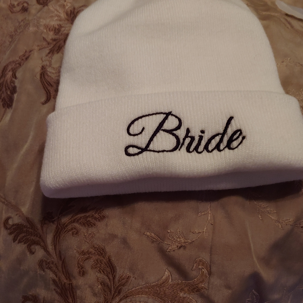 3/$12 Bride beanie and coffee mug